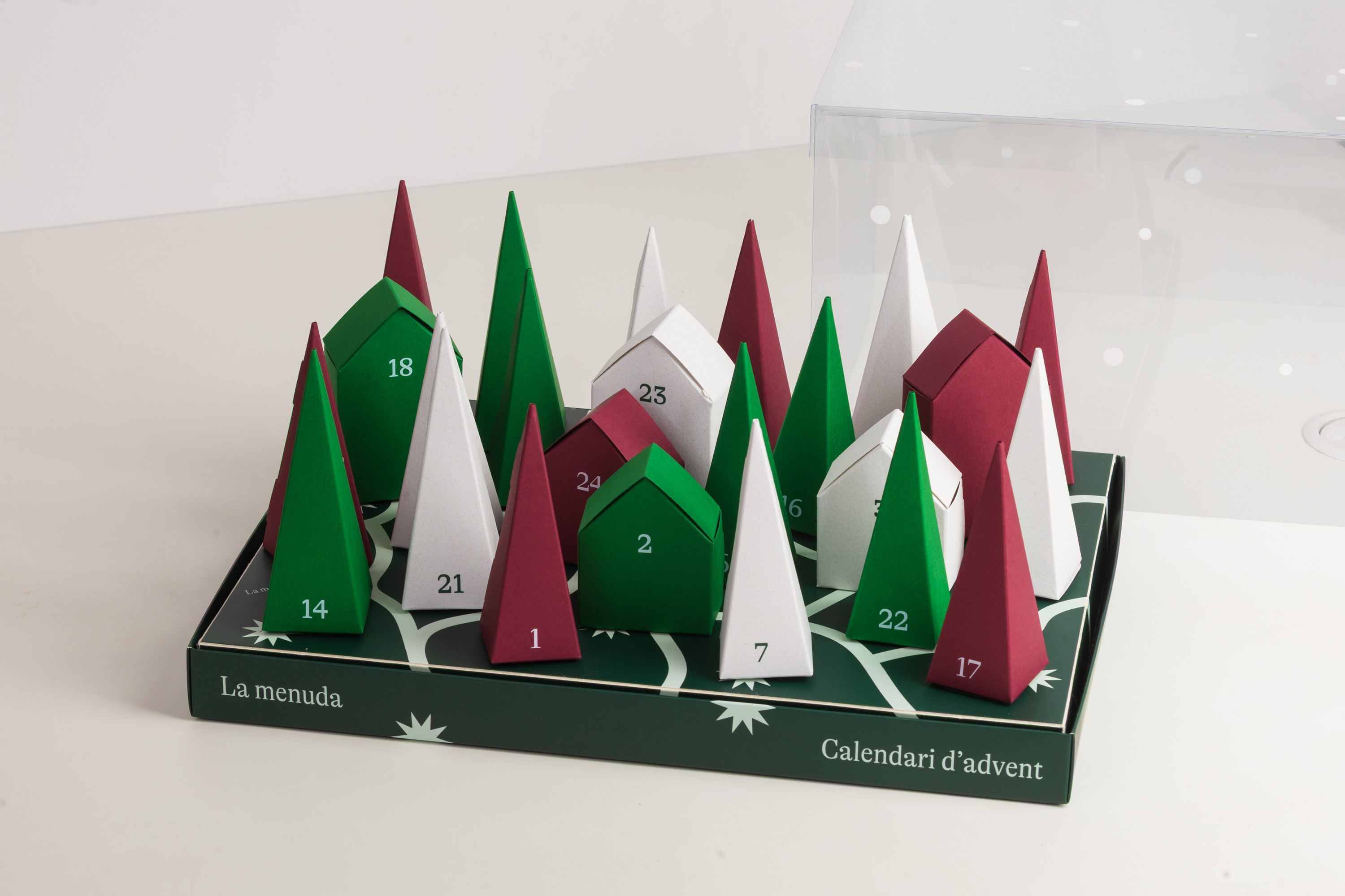 Calendari d’advent de La menuda, un poble de cases i arbres de xocolata